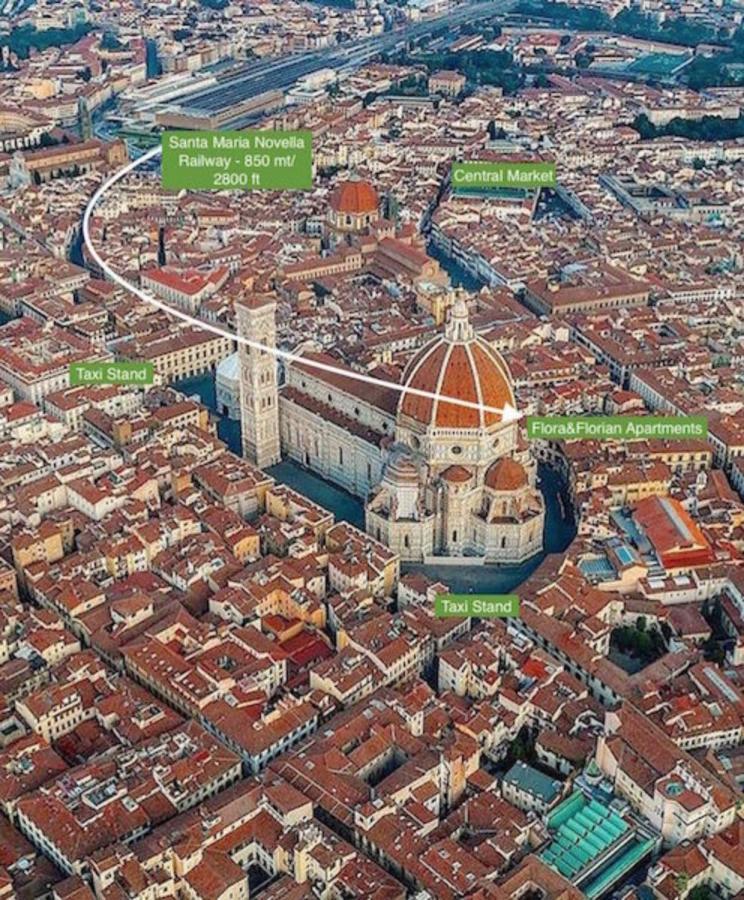 The Flora And Florian Apartments - The Feeling Of Touching The Duomo Florence Buitenkant foto